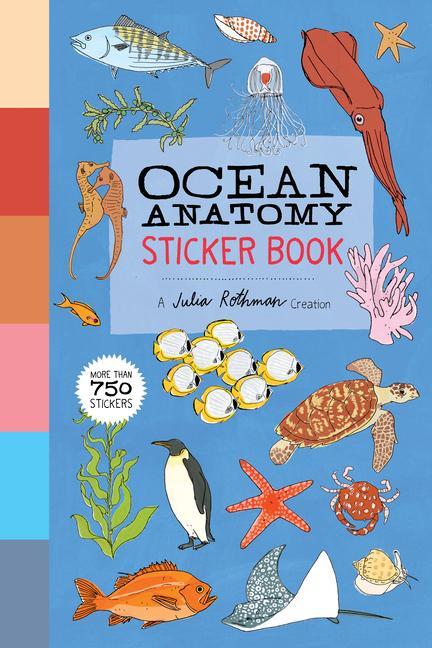 Книга Ocean Anatomy Sticker Book 