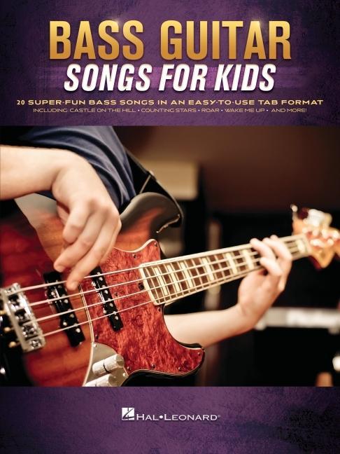 Книга Bass Guitar Songs for Kids 