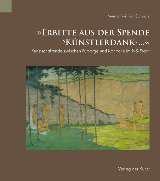 Carte "Erbitte aus der Spende ,Künstlerdank' ..." Rolf Schwarz