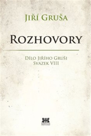 Kniha Rozhovory Jiří Gruša