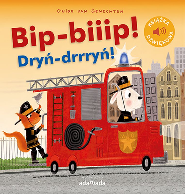 Kniha Bip-biiip! Dryń-drrryń! Guido van Genechten