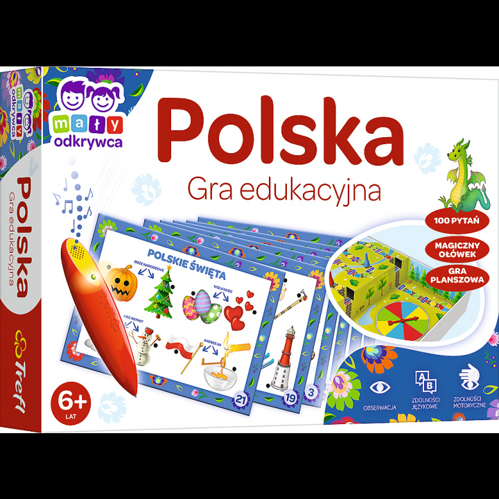 Kniha Gra Magiczny ołówek Polska  02114 