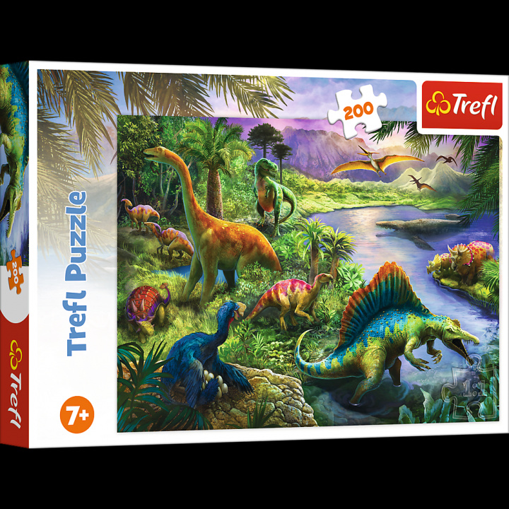 Játék Puzzle Dinosauři 200 dílků 