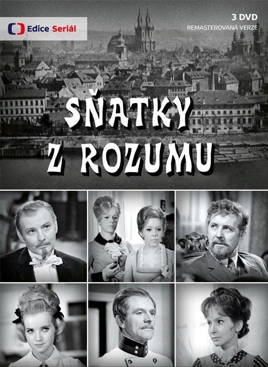 Video Sňatky z rozumu (remasterovaná verze) - 3 DVD Vladimír Neff