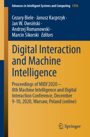 Book Digital Interaction and Machine Intelligence Janusz Kacprzyk