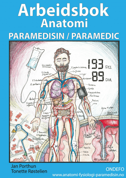 Carte Arbeidsbok Anatomi for Paramedisin og Paramedic Tonette R?stelien