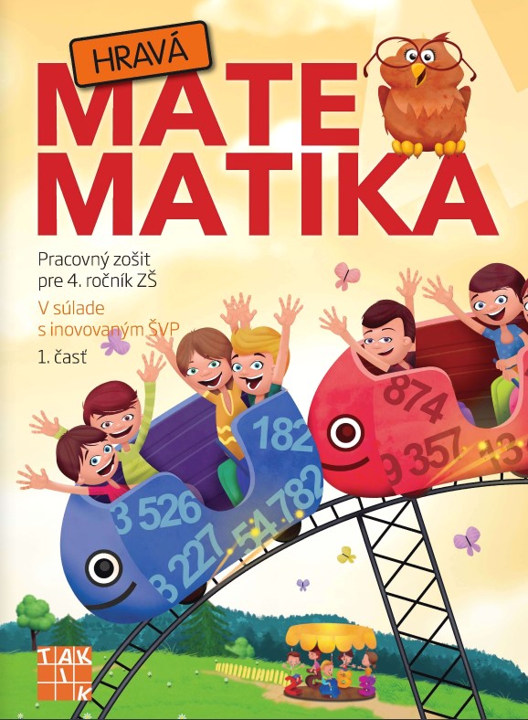 Книга Hravá matematika 4 PZ 1.časť autorov Kolektív