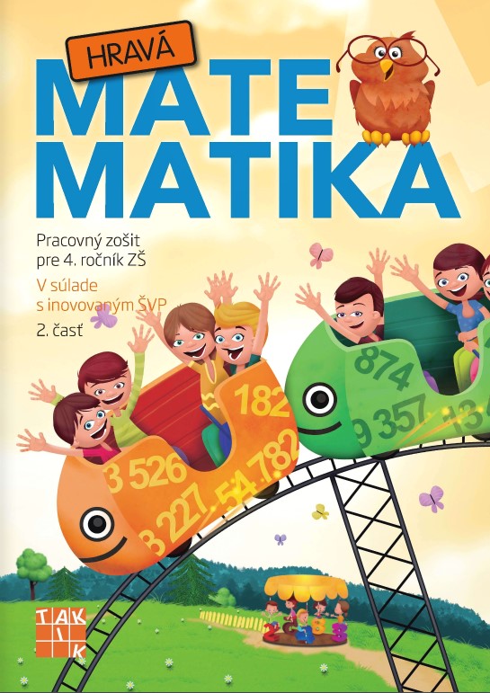 Книга Hravá matematika 4 PZ 2.časť autorov Kolektív