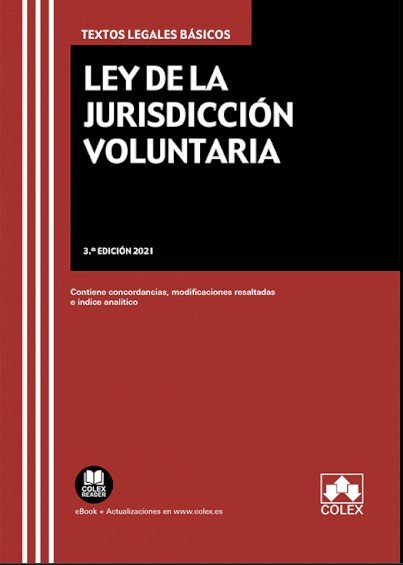 Knjiga LEY DE LA JURISDICCION VOLUNTARIA 