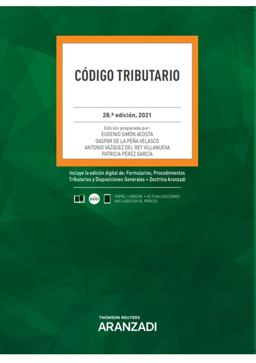 Knjiga CODIGO TRIBUTARIO 