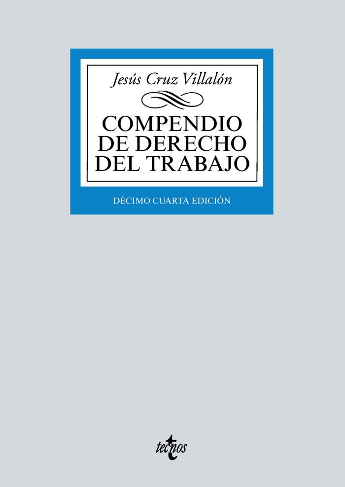 Knjiga COMPENDIO DE DERECHO DEL TRABAJO CRUZ VILLALON