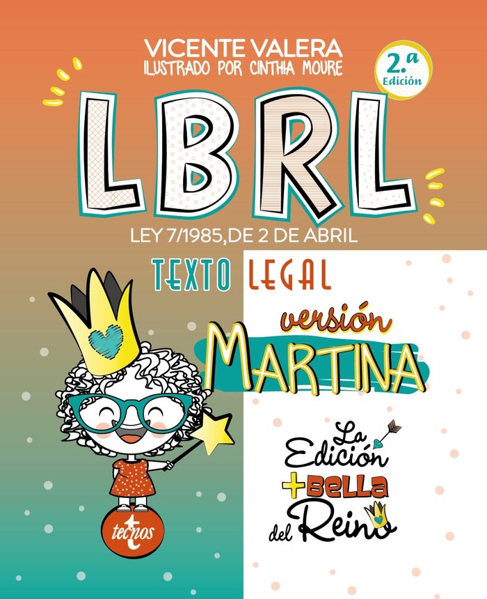 Libro LBRL VERSION MARTINA VALERA