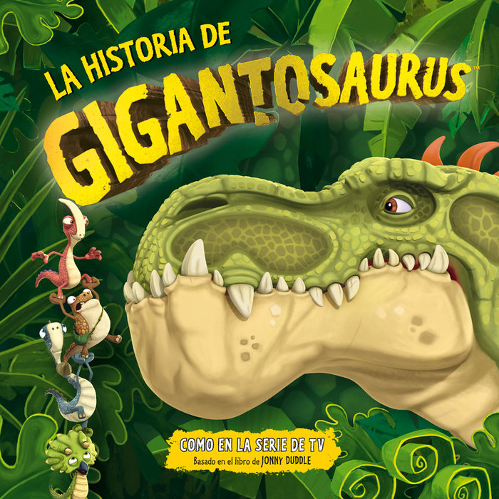 Kniha La historia de Gigantosaurus STUDIOS