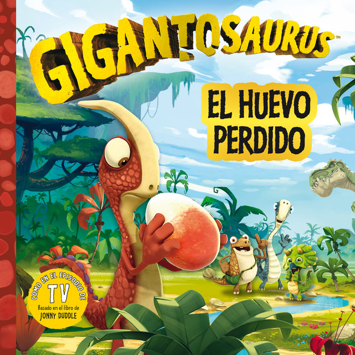 Kniha Gigantosaurus. El huevo perdido STUDIOS