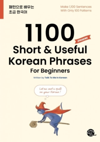 Knjiga 1100 Short & Useful Korean Phrases For Beginners 