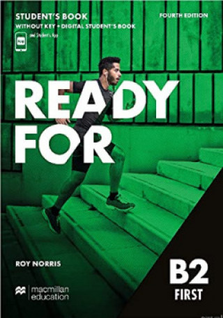 Book Ready for B2 First 4th Edition Student's Book without Key and Digital Student's Book and Student's App Roy Norris