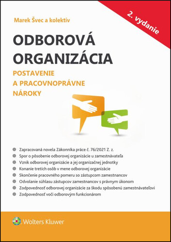 Kniha Odborová organizácia Marek Švec