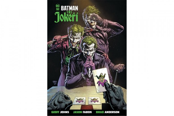 Książka Batman Tři Jokeři Geoff Johns