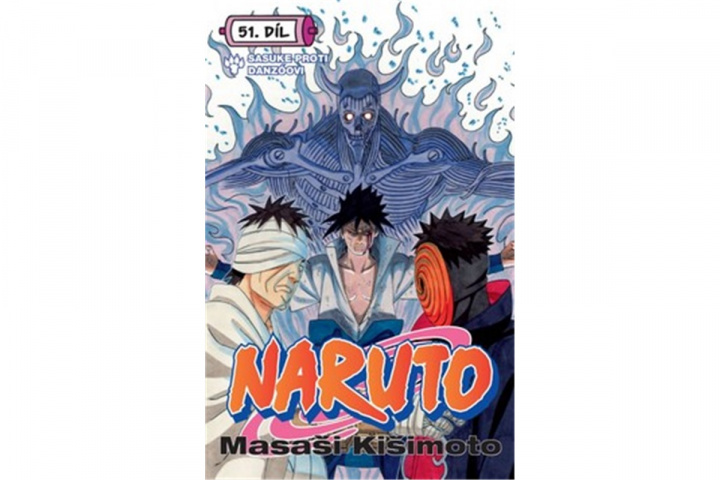 Carte Naruto 51 Sasuke proti Danzóovi Masashi Kishimoto