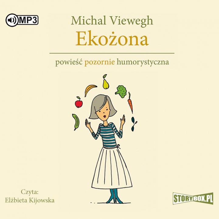 Kniha CD MP3 Ekożona Michal Viewegh