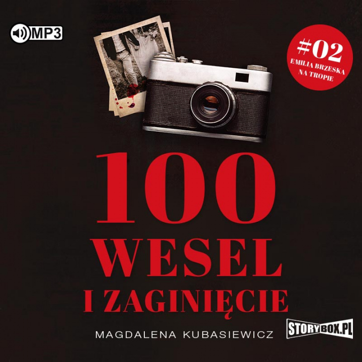 Book CD MP3 100 wesel i zaginięcie. Emilia Brzeska na tropie. Tom 2 Magdalena Kubasiewicz