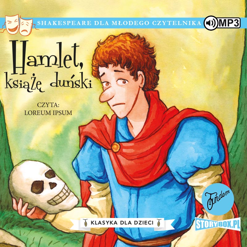 Книга CD MP3 Hamlet, książę duński. Klasyka dla dzieci. William Szekspir. Tom 1 William Szekspir