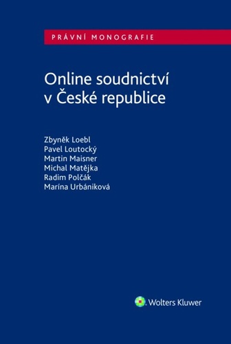 Книга Online soudnictví v České republice Zbyněk Loebl