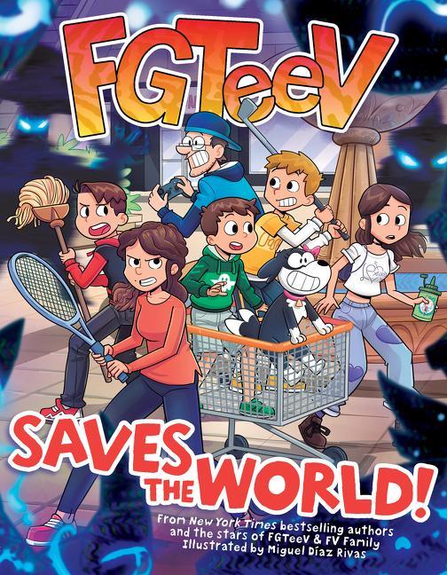 Kniha FGTeeV Saves the World! Miguel Díaz Rivas