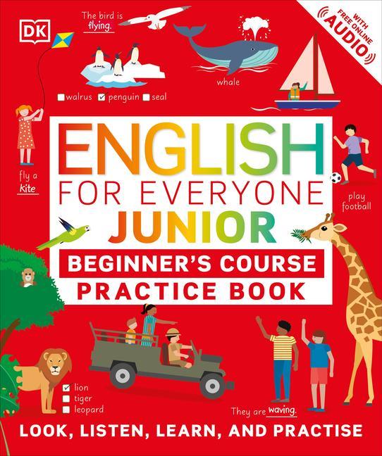 Knjiga English for Everyone Junior Beginner's Course Practice Book 