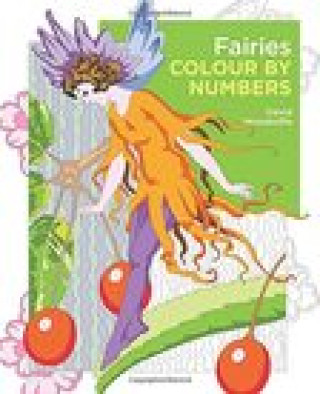 Книга Fairies Colour by Numbers David Woodroffe