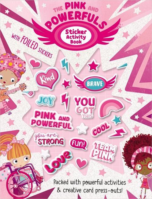 Kniha The Pink and Powerfuls Sticker Activity Book Elanor Best