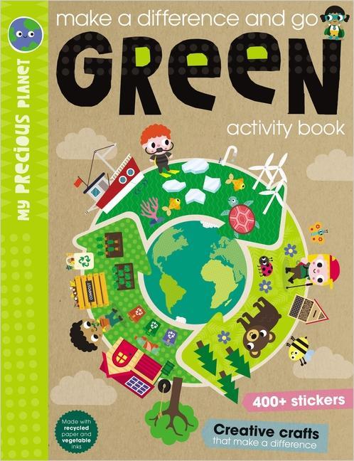 Książka Make a Difference and Go Green Activity Book Elanor Best