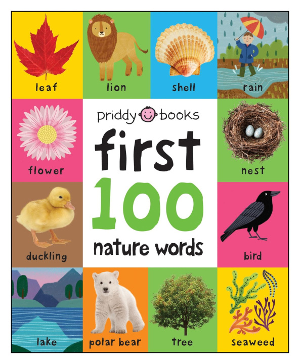 Книга First 100 Nature Words PRIDDY  ROGER