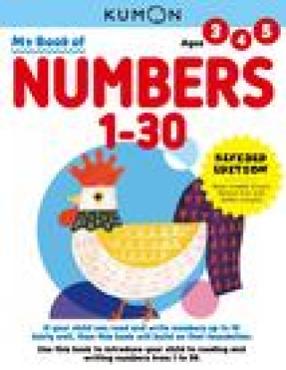 Kniha My Book of Numbers 1-30 (Revised Edition) KUMON PUBLISHING