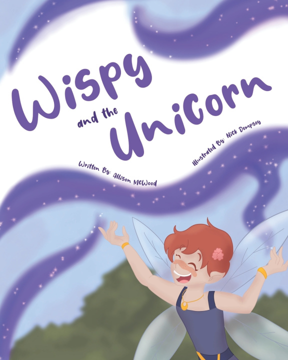 Carte Wispy and the Unicorn McWood Allison McWood