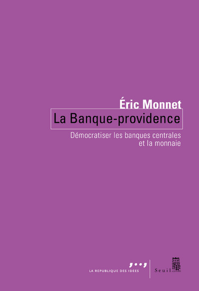 Knjiga La Banque Providence Eric Monnet
