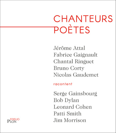 Kniha Chanteurs poètes Jérôme Attal