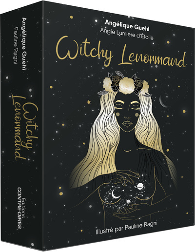 Kniha Coffret Witchy Lenormand Angélique Guehl