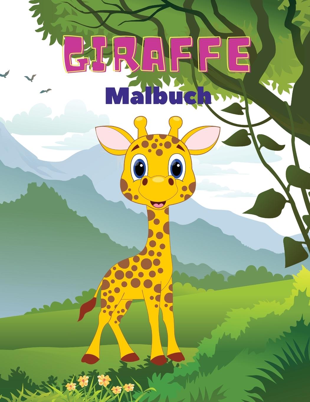 Książka Giraffe Malbuch Becker Torsten