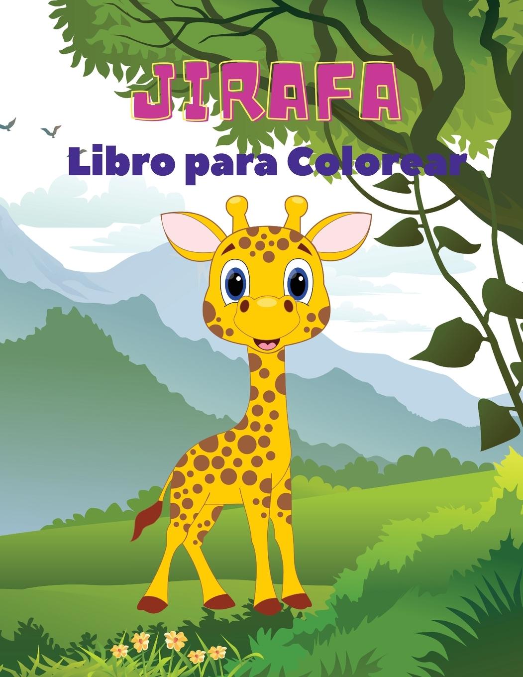 Knjiga Jirafa Libro para Colorear Sebastian Ramirez
