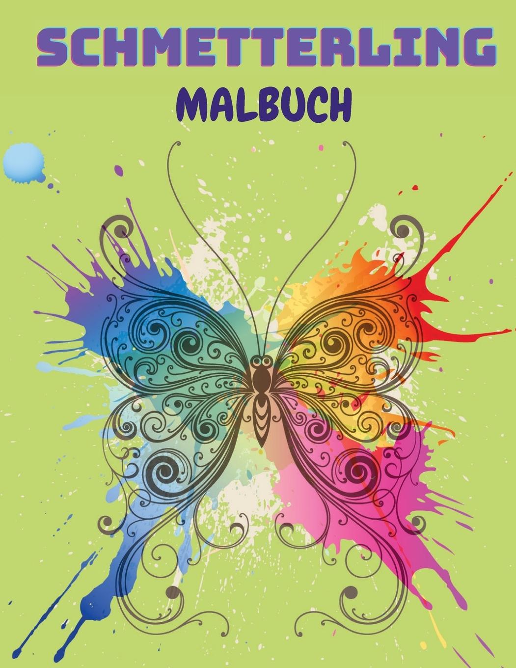Knjiga Schmetterling Malbuch Torsten Becker