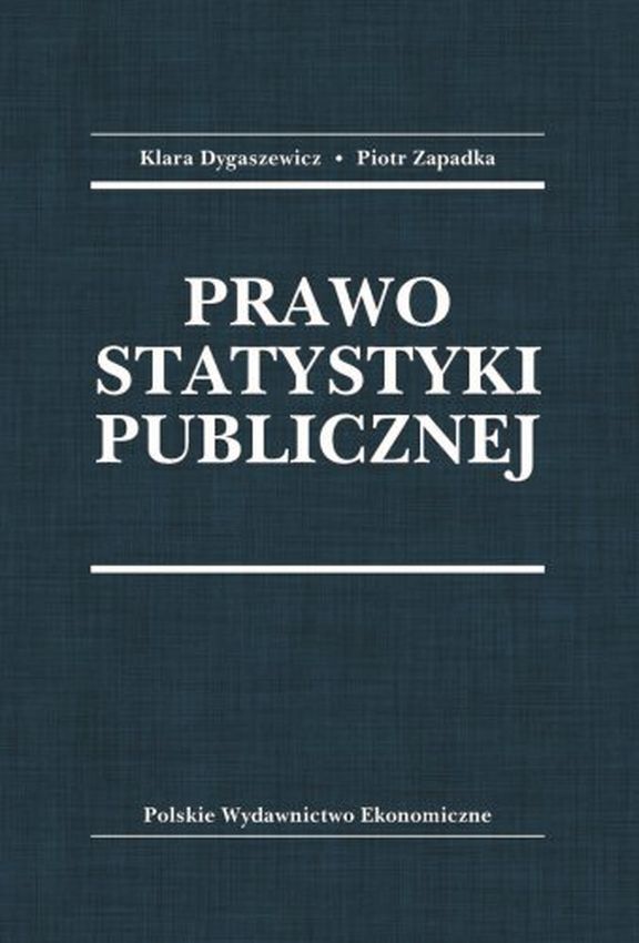 Carte Prawo statystyki publicznej Klara Dygaszewicz