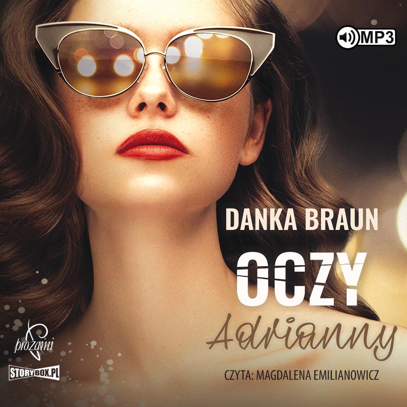Könyv CD MP3 Oczy Adrianny Danka Braun