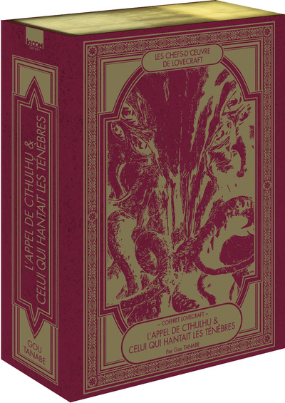 Carte Coffret Lovecraft - L'Appel de Cthulhu & Celui qui hantait les ténèbres Howard Phillips Lovecraft