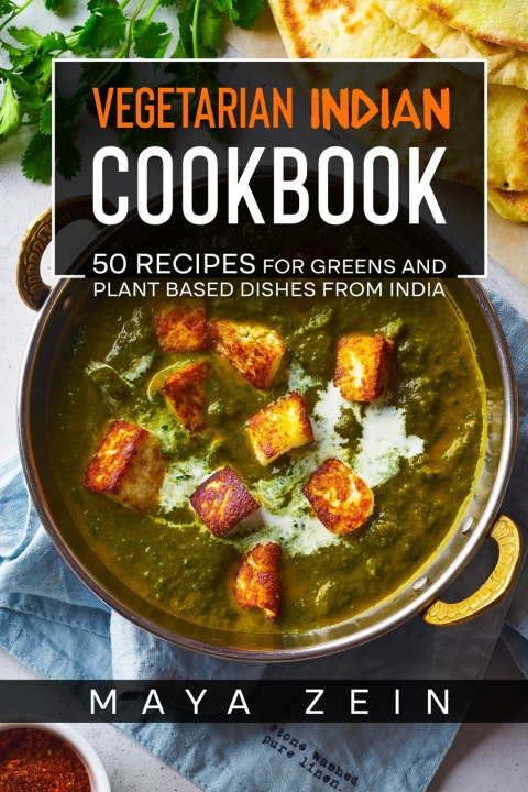 Boek Vegetarian Indian Cookbook Zein Maya Zein