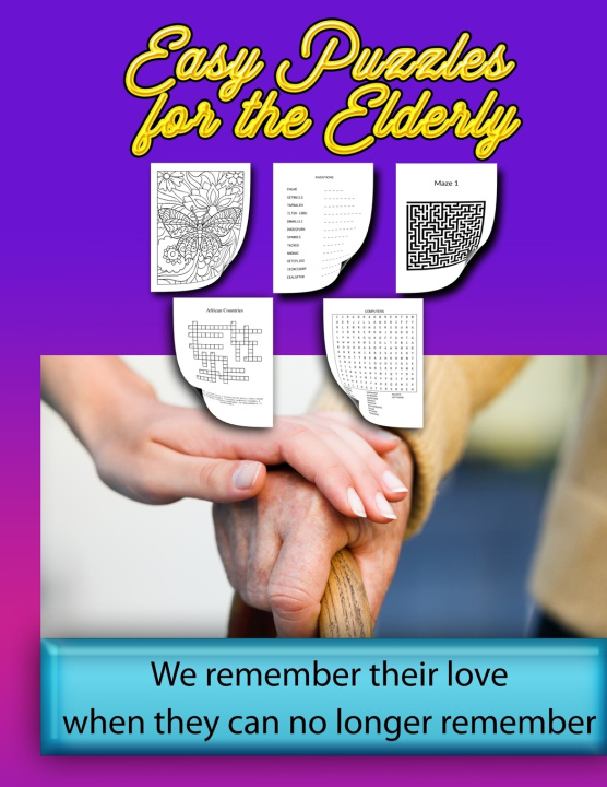 Carte Easy Puzzles For The Elderly Bacon Chris Bacon