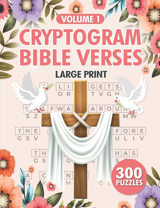 Livro Cryptogram Bible Verses Design This Design