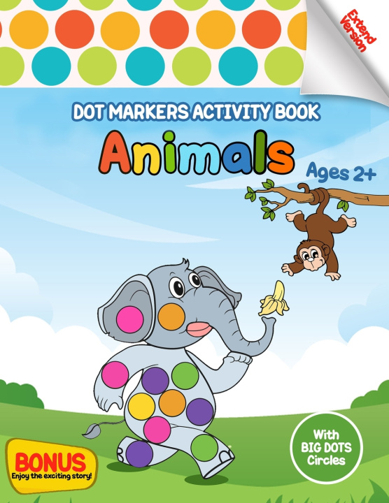 Knjiga Dot Markers Activity Book Animals Publishing Happy SmArt Publishing