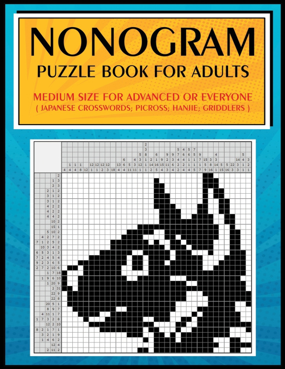 Book Nonogram Puzzle Book for Adults JeanPaulMozart