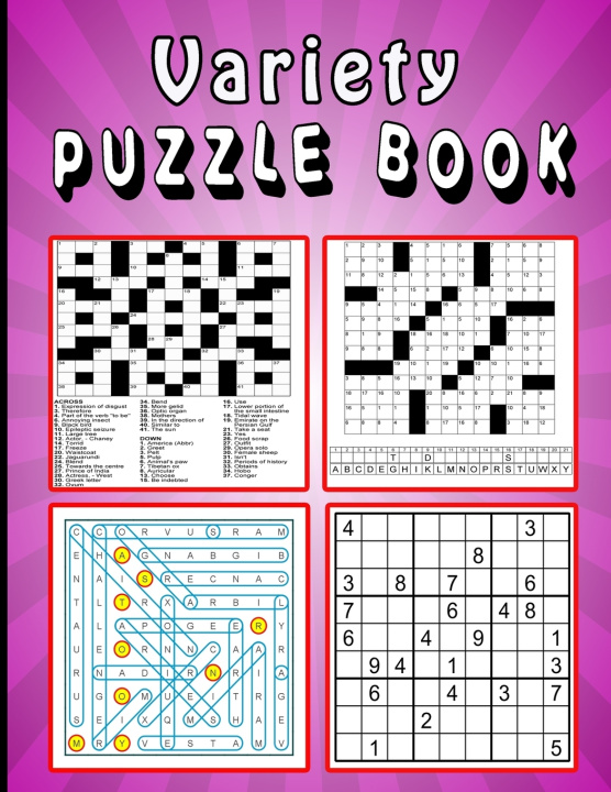 Knjiga Variety Puzzle book King Zoubir King